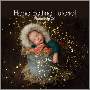 Magic Festive Glitter Newborn Editing Tutorial | Photoshop Class - Dream Artsy Actions Tutorials