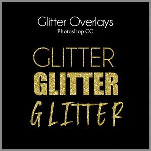 Gold and Glitter Foil Overlays! - Dream Artsy Actions Tutorials