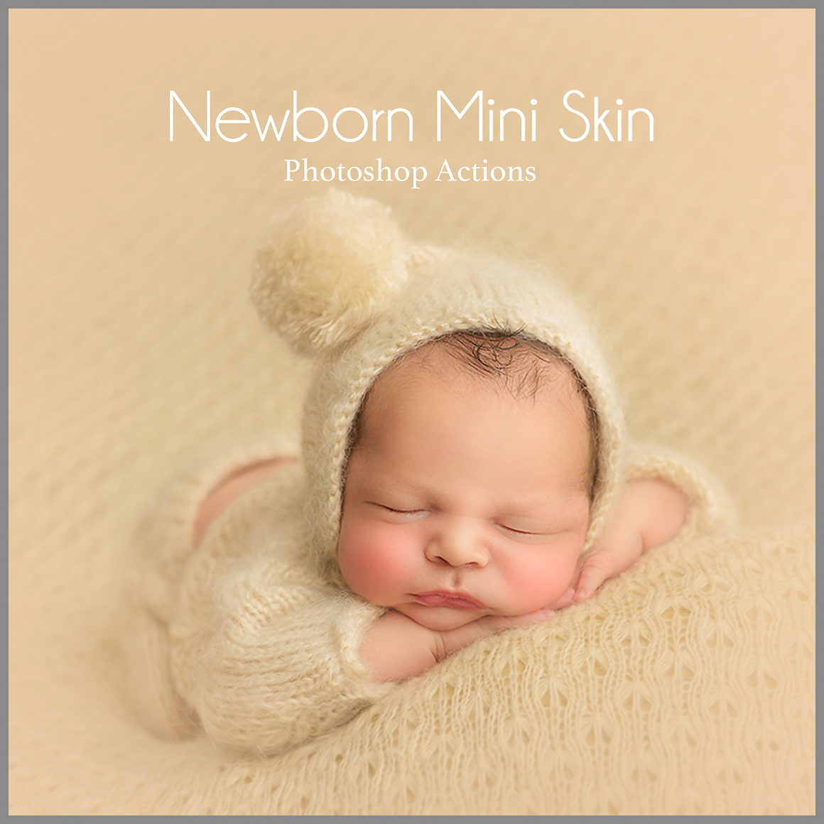 Hello Baby - Mini Newborn Skin Action Set - Dream Artsy Actions Tutorials